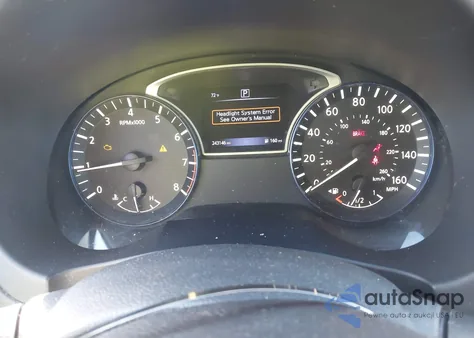 2017 Nissan Altima 2.5 Sr z USA, uszkodzony, nr VIN 1N4AL3AP3HC172502